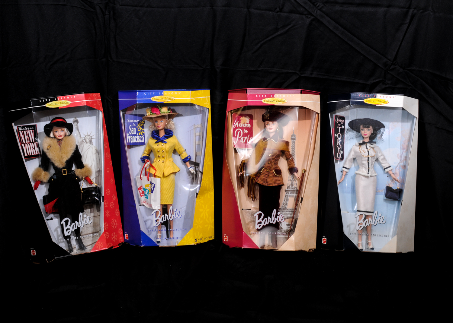 City Seasons Barbie Collector Dolls