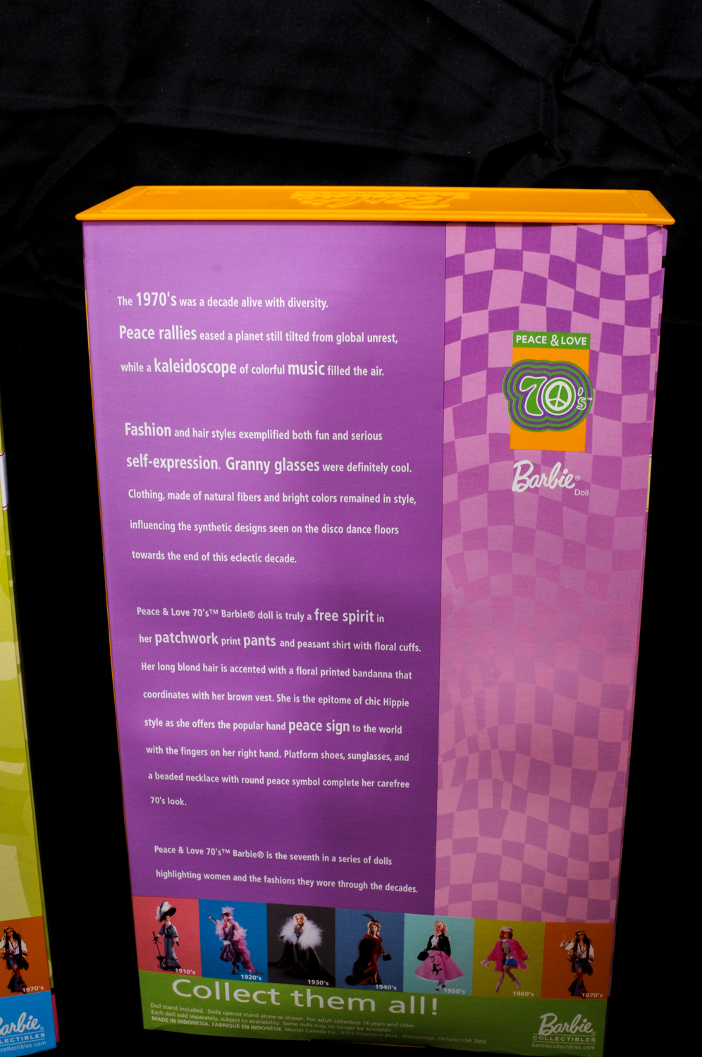 50s, 60s, and 70s Barbies from Great Fashions of 20th Century