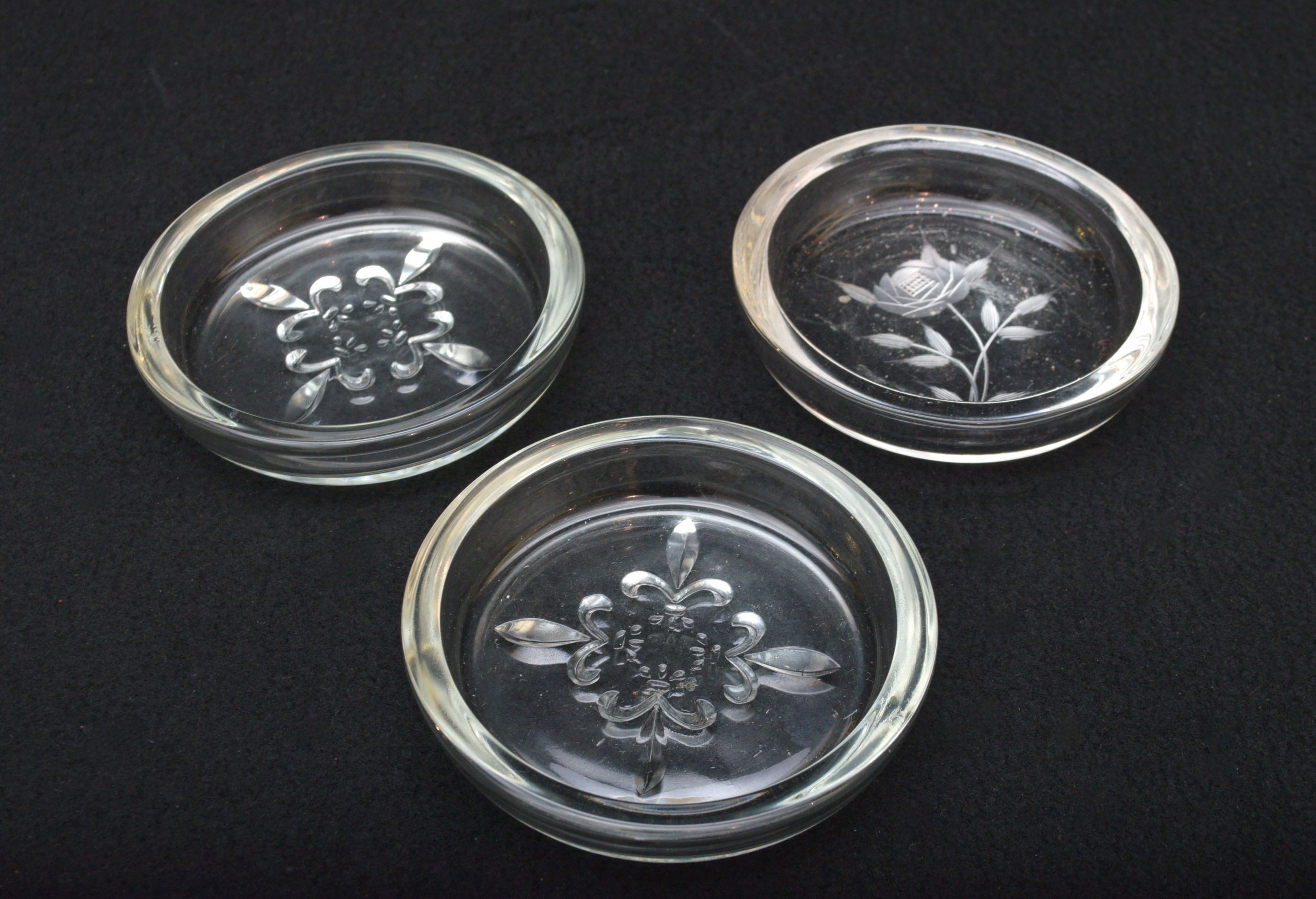 Clear Glass "Rumtopf" Lidded Jar with Assortment of Glassware