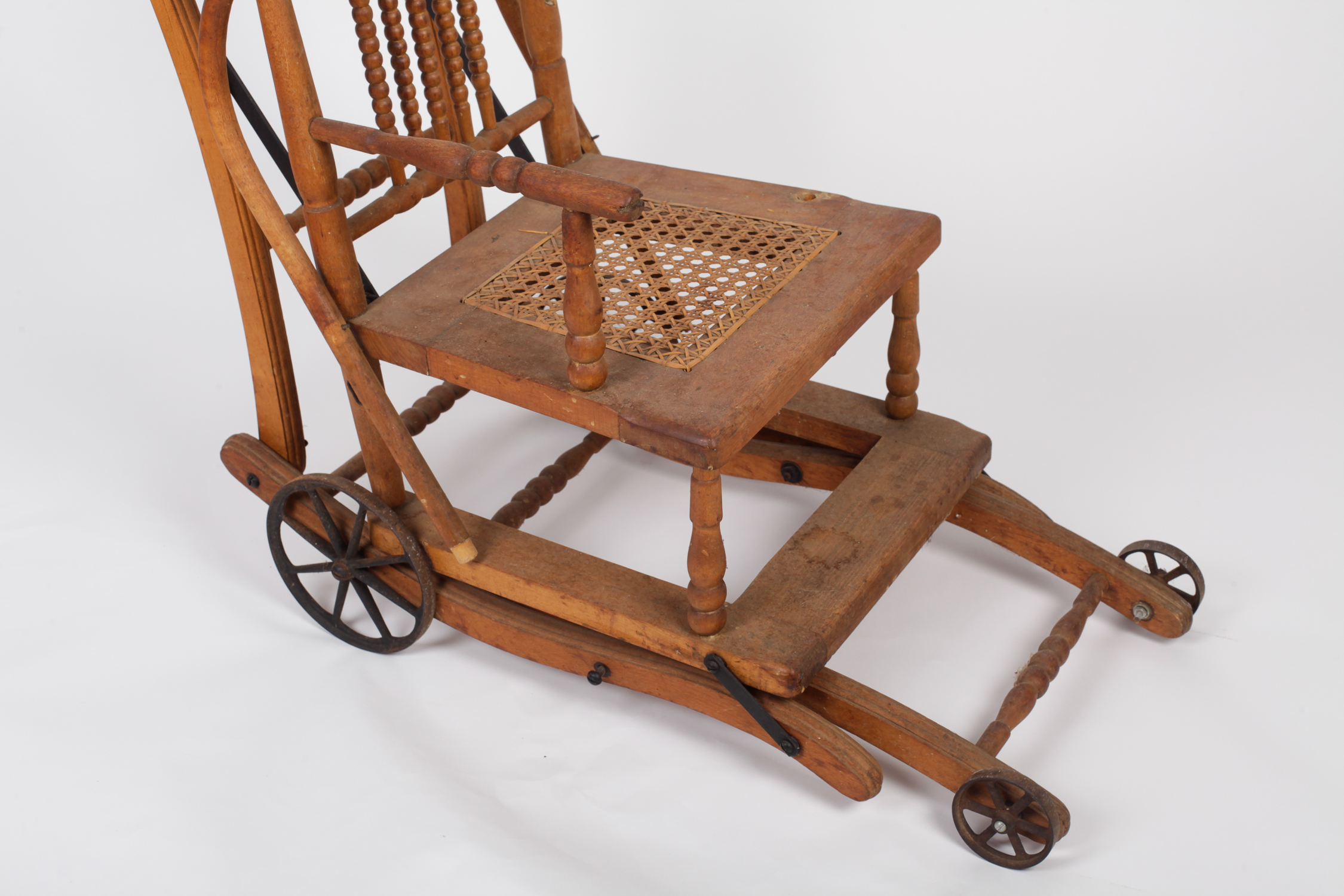 Antique Convertible High Chair Stroller