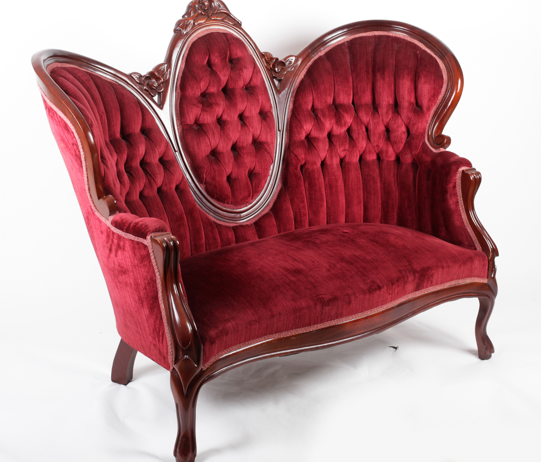 Kimball Reproduction Victorian Settee