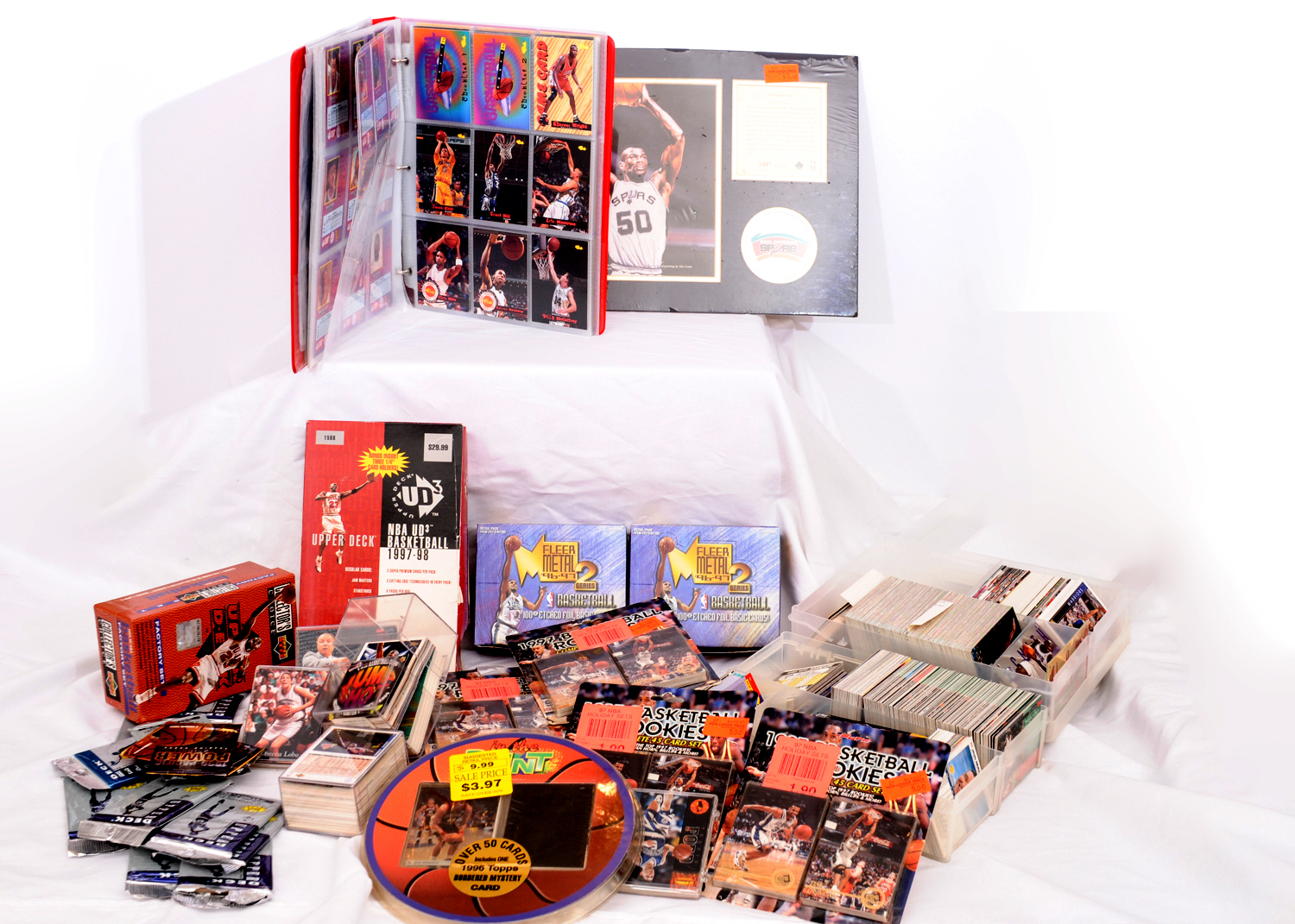 Assortment of Basketball Trading Cards