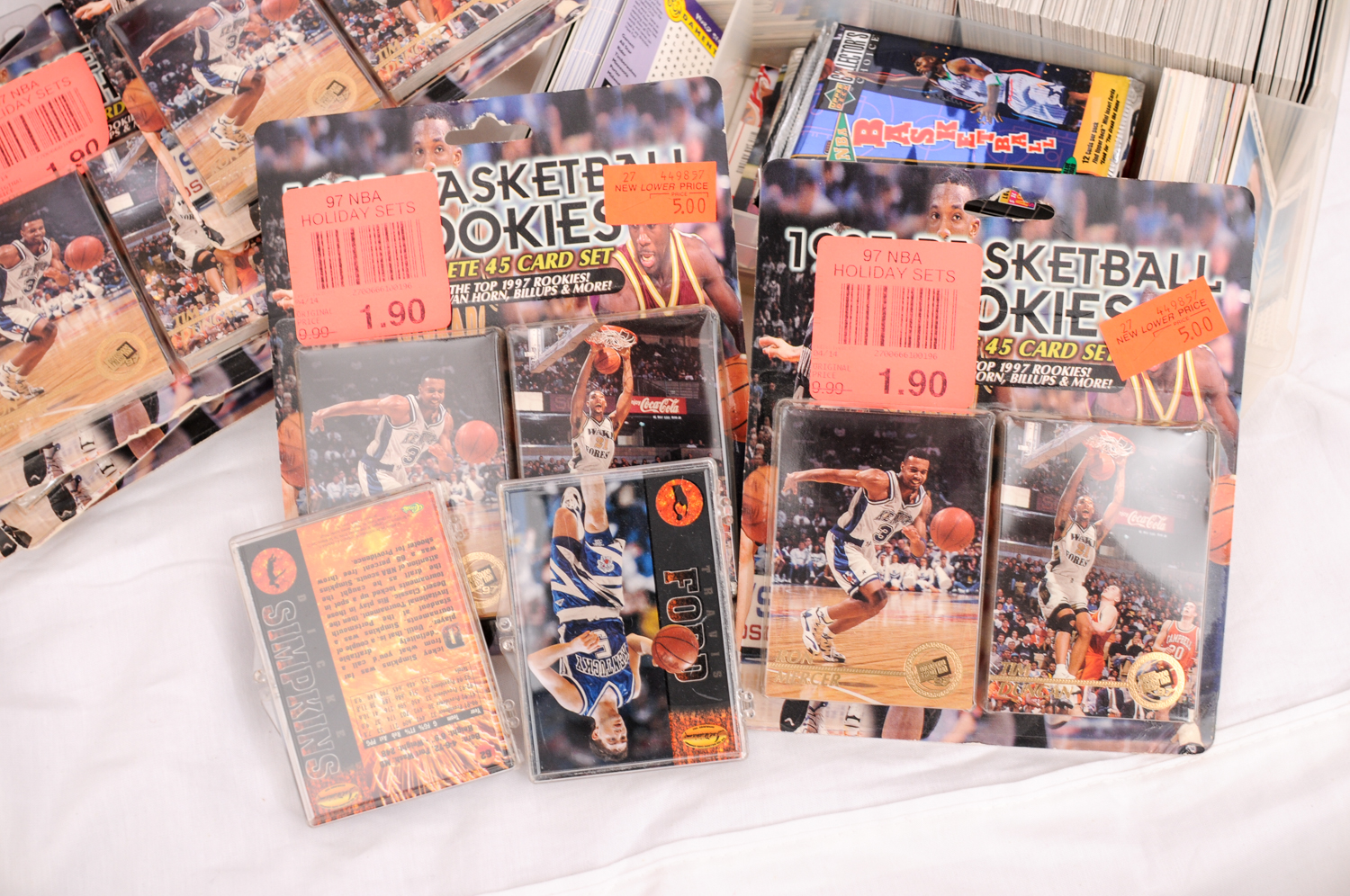 Assortment of Basketball Trading Cards