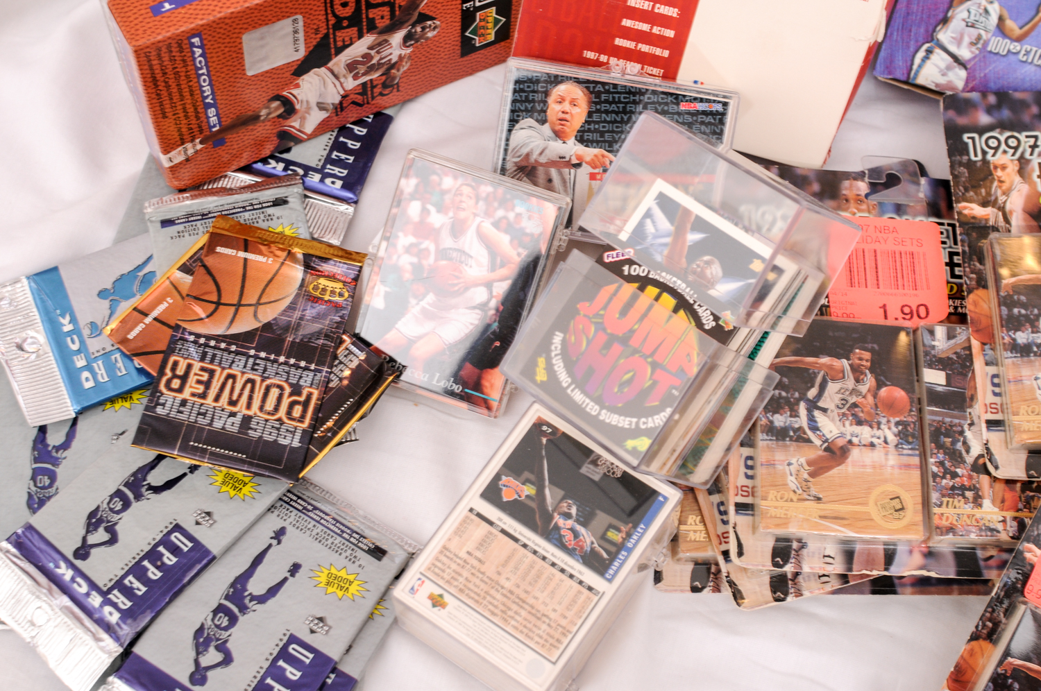 Assortment of Basketball Trading Cards