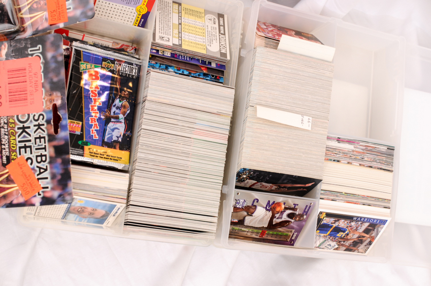 Assortment of Basketball Trading Cards