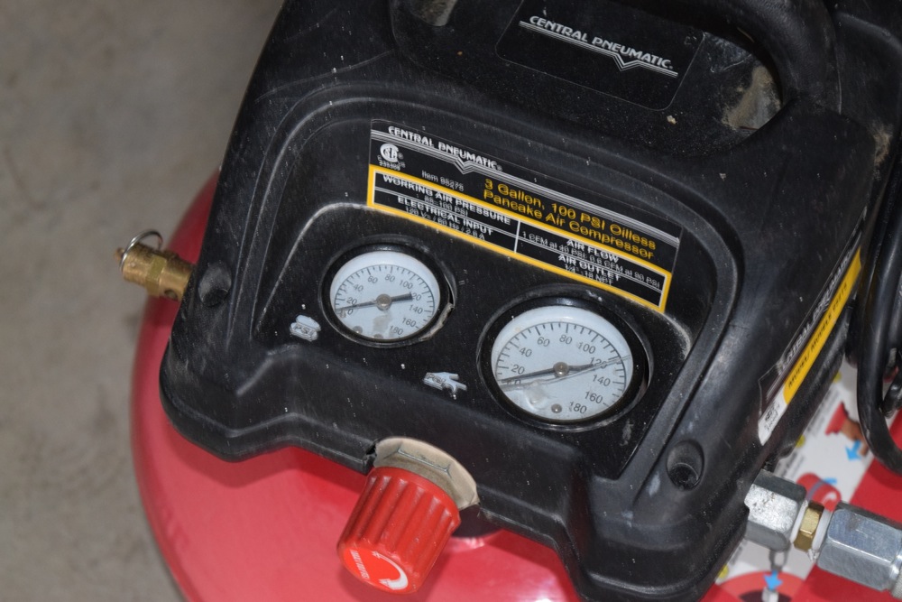 Central Pneumatic Air Compressor