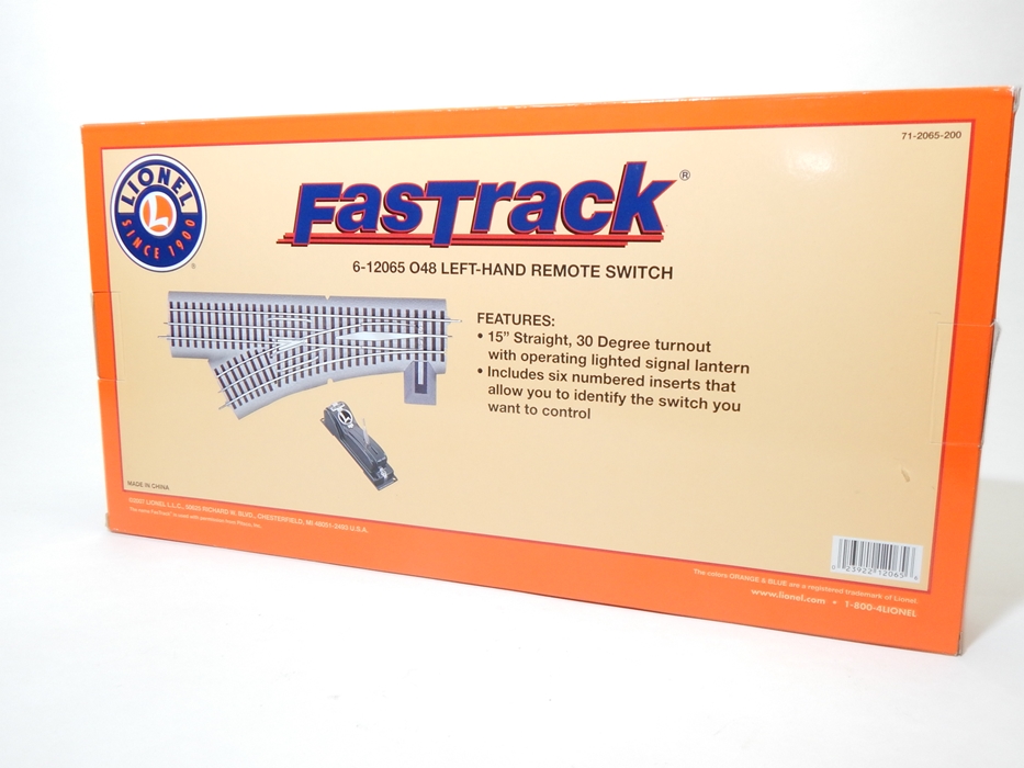 Lionel O-48 Left Hand Remote Switch 6-12065
