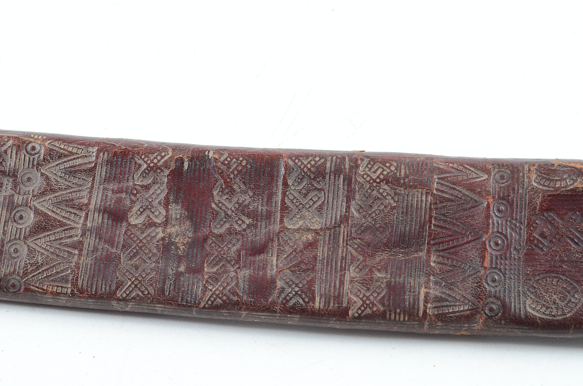 19th Century Ethiopian Military Sword with Rhino Horn Handle