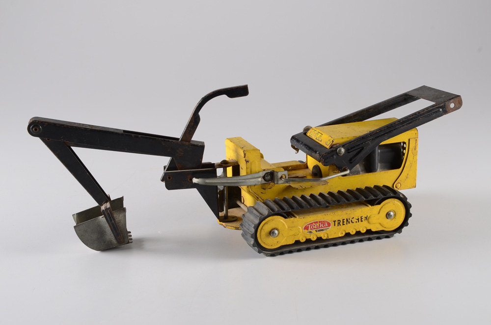 Three Vintage Tonka Construction Toys