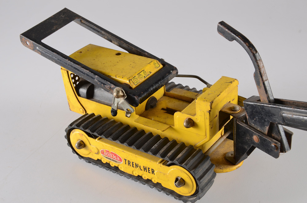 Three Vintage Tonka Construction Toys