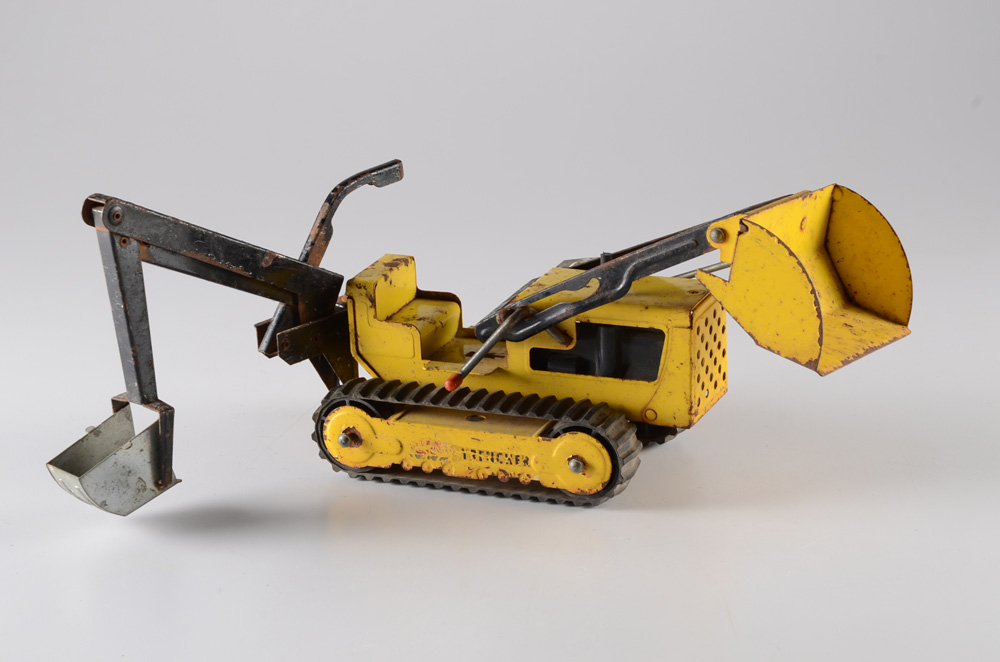 Three Vintage Tonka Construction Toys