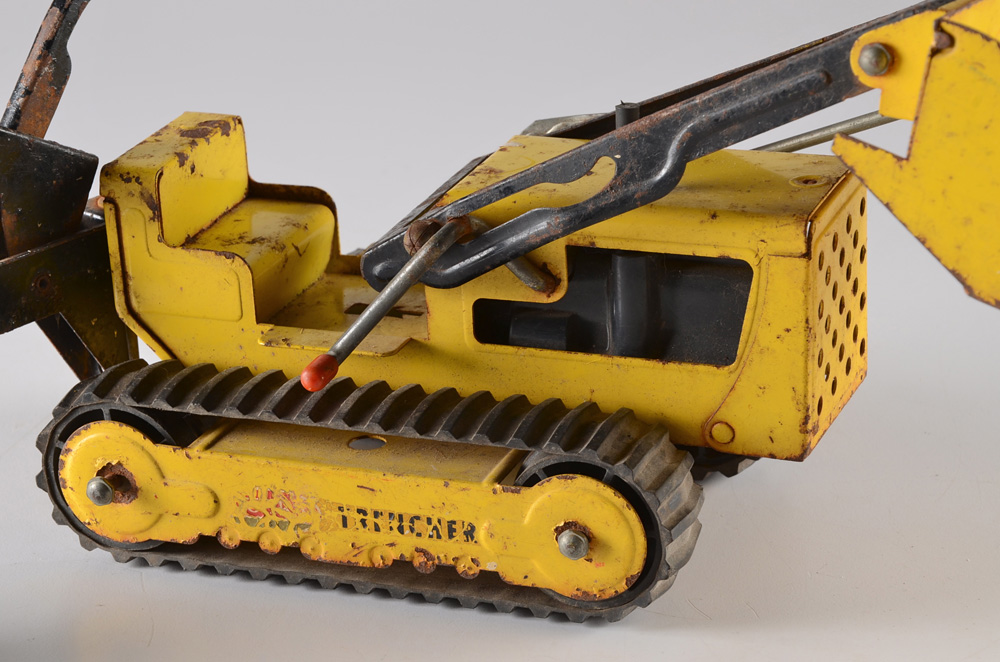 Three Vintage Tonka Construction Toys