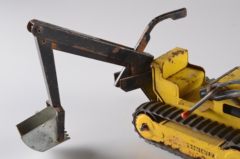 Three Vintage Tonka Construction Toys