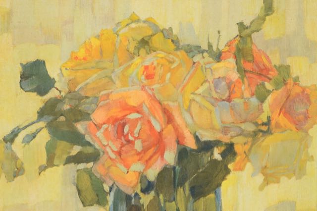 Anna Sophie Gasteiger "Roses-the Par" Lithograph