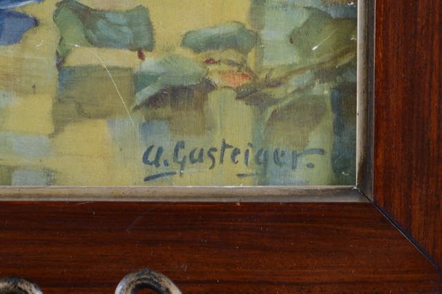 Anna Sophie Gasteiger "Roses-the Par" Lithograph