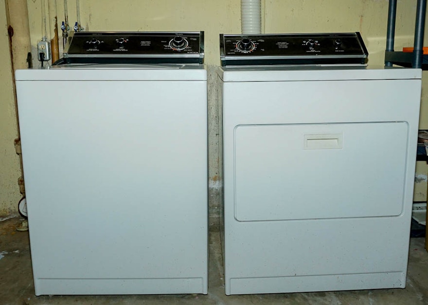 Whirlpool Heavy Duty Super Capacity Washer and Dryer