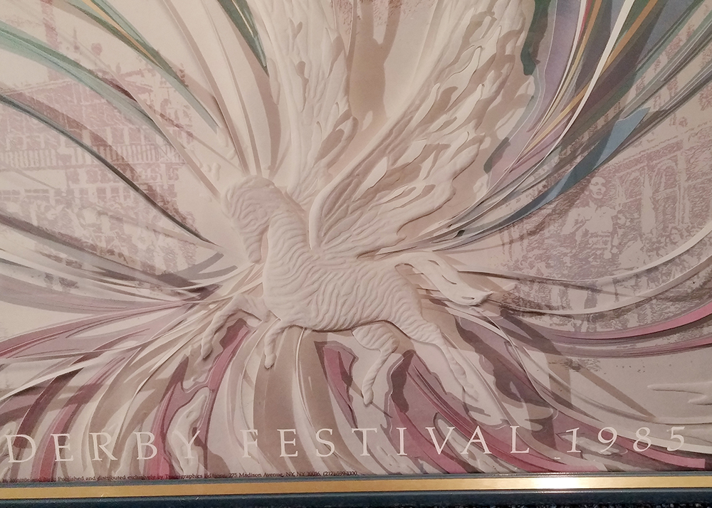 Pair of Official Kentucky Derby Festival Framed Posters