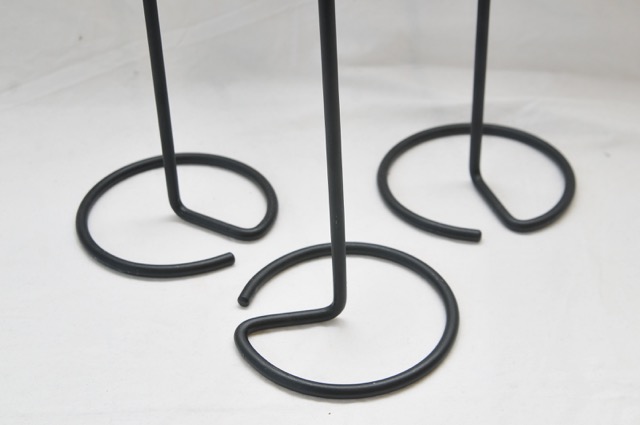 Modern Metal Candlesticks
