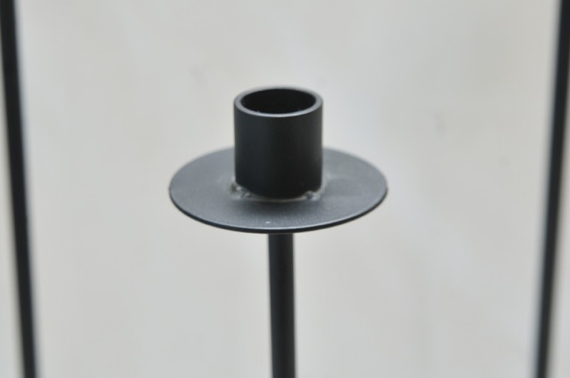 Modern Metal Candlesticks