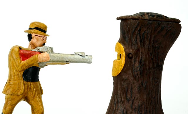 "Teddy and the Bear" Novelty Coin Bank