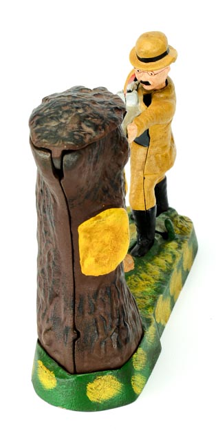 "Teddy and the Bear" Novelty Coin Bank