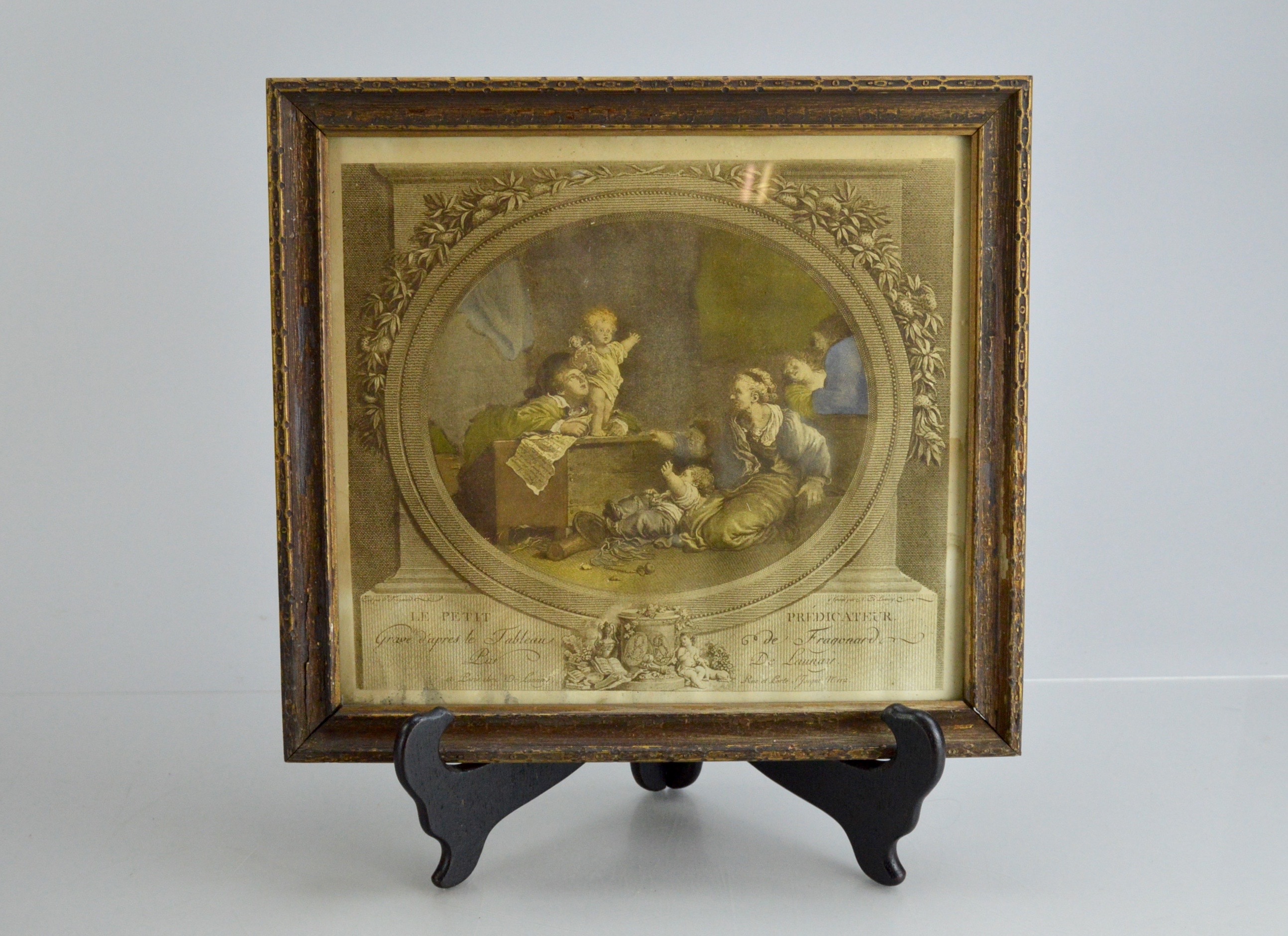 Trio of Framed French Art Prints