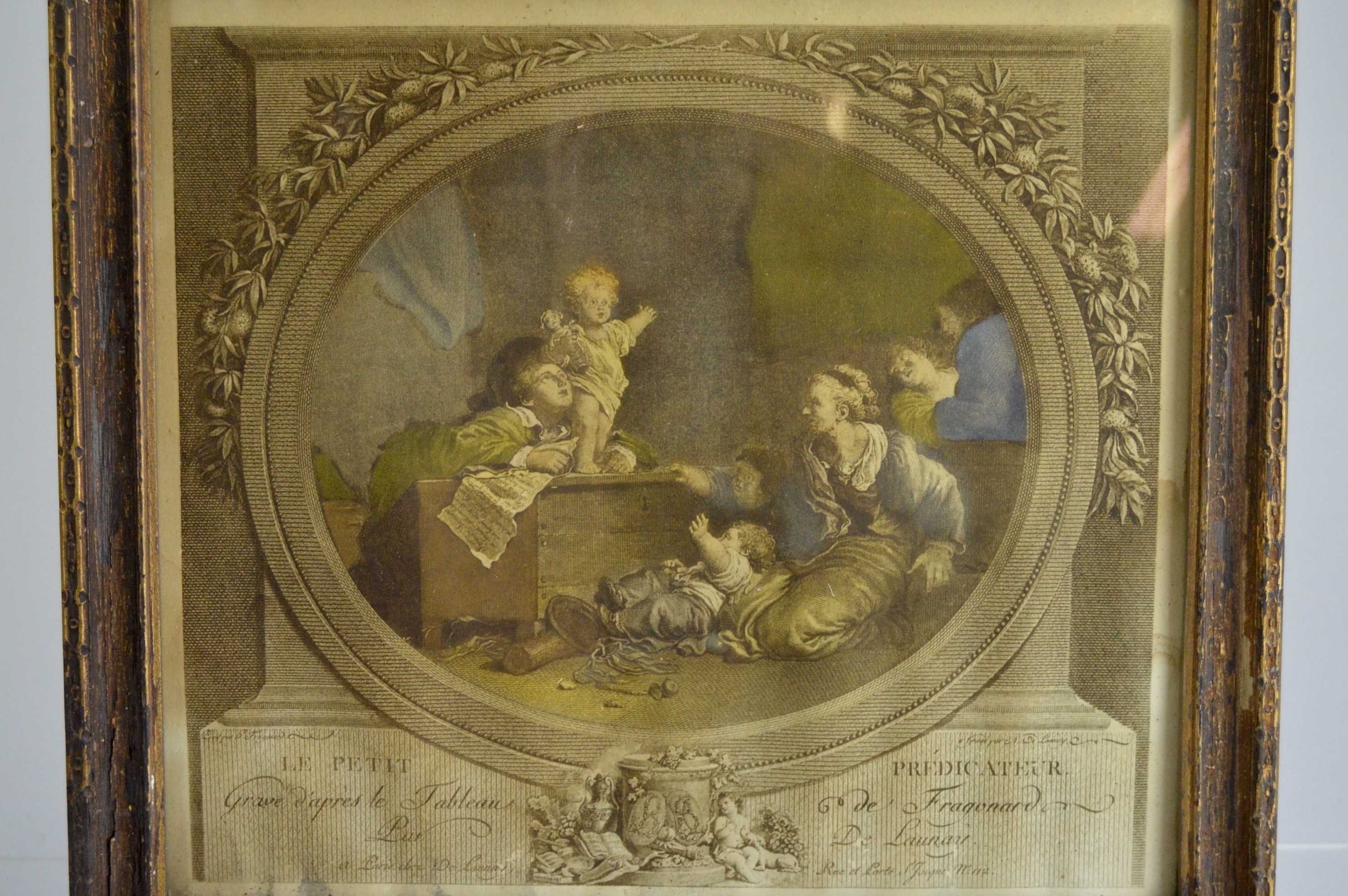 Trio of Framed French Art Prints