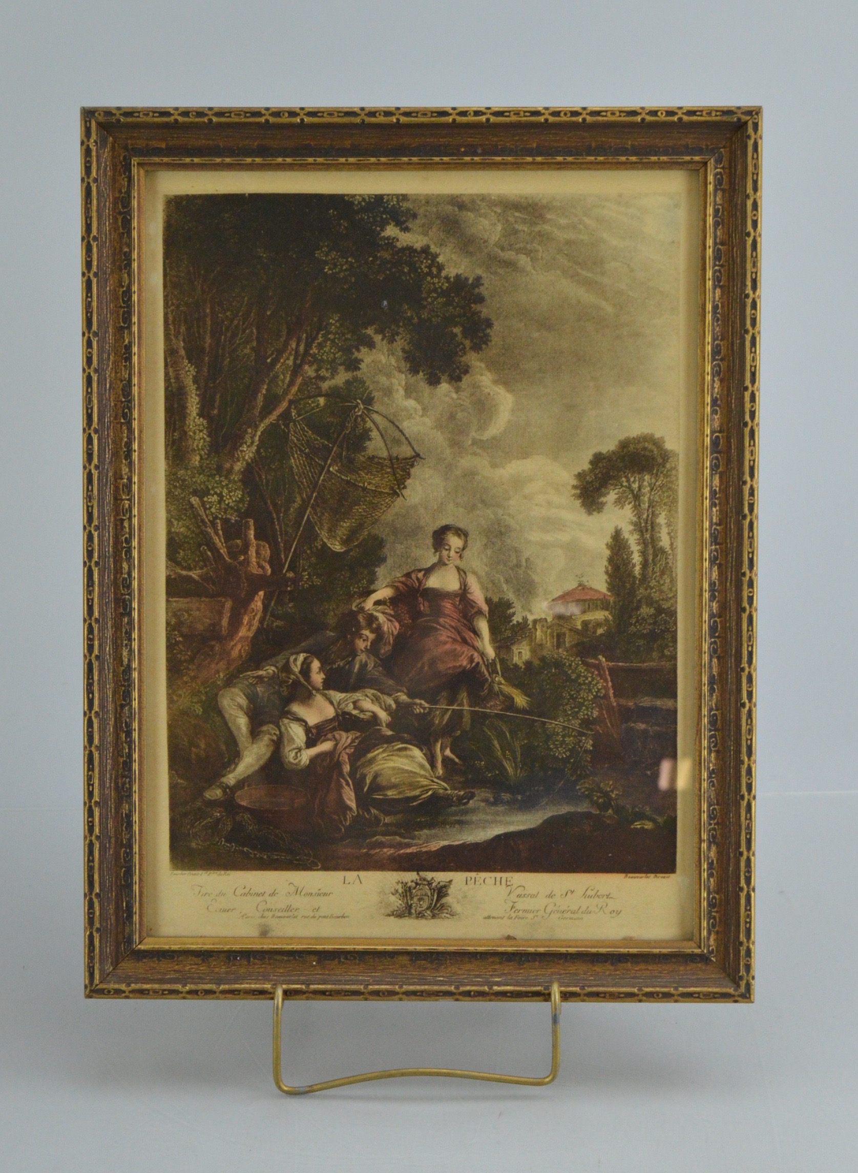 Trio of Framed French Art Prints