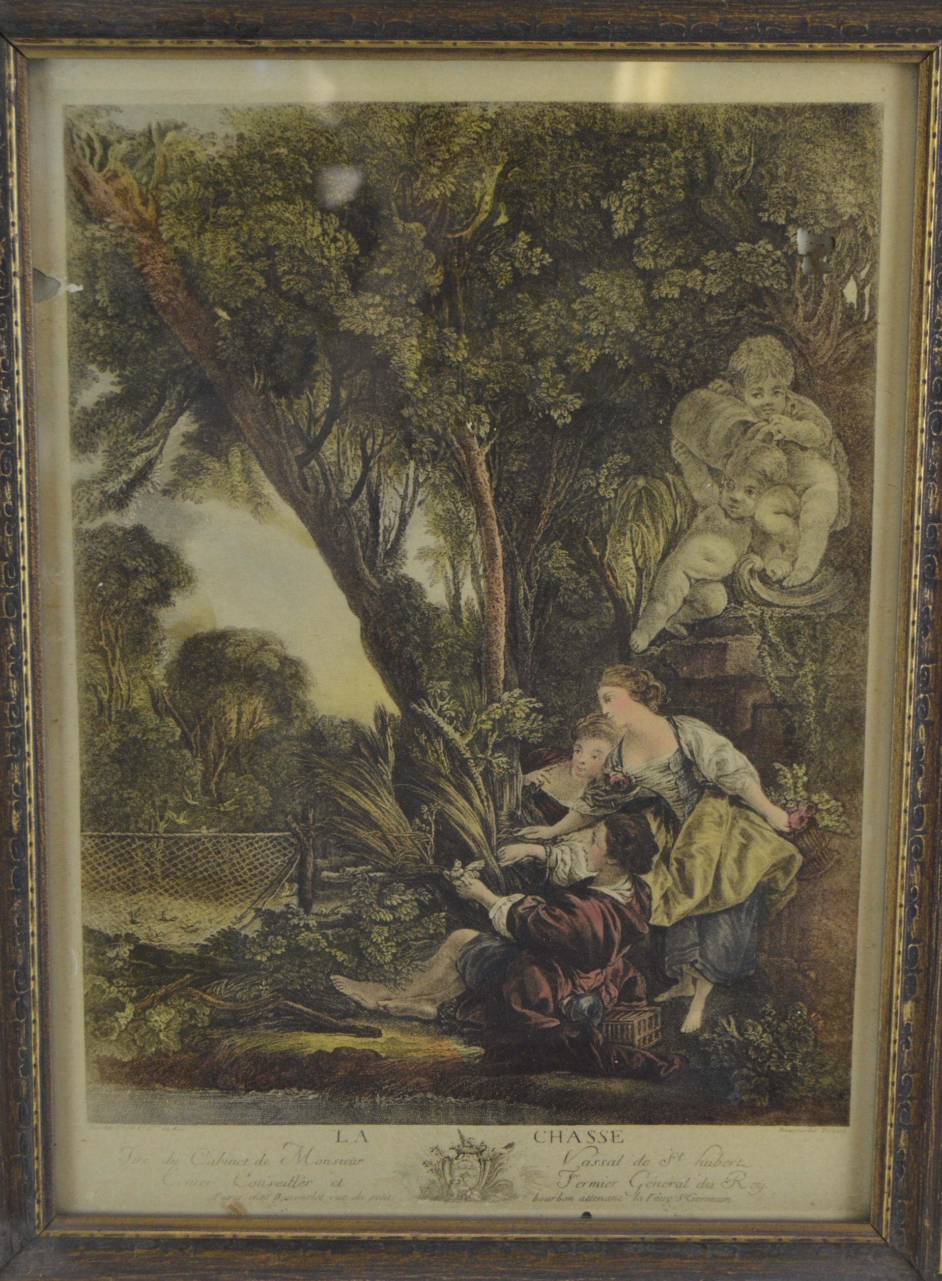 Trio of Framed French Art Prints