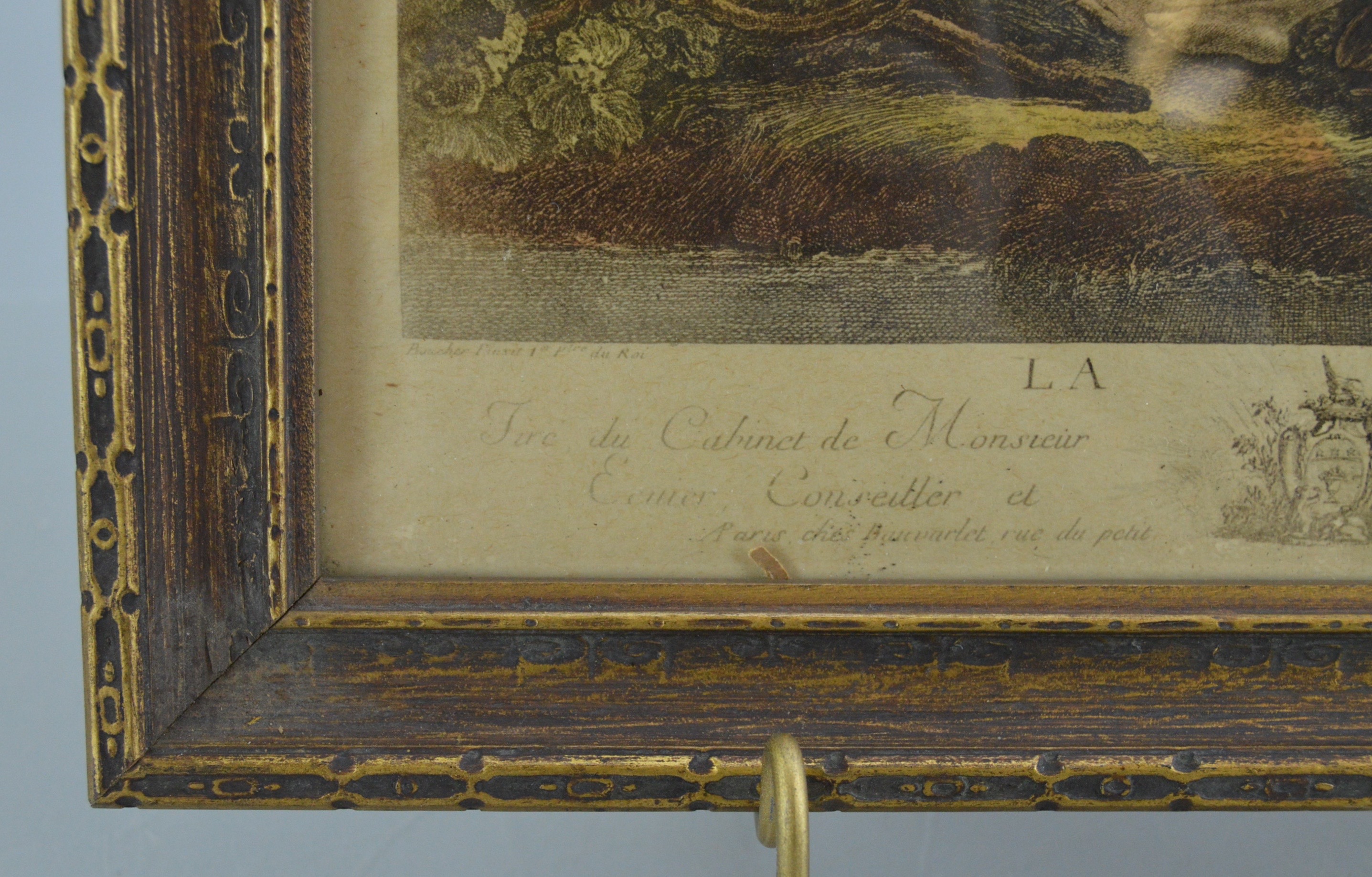 Trio of Framed French Art Prints