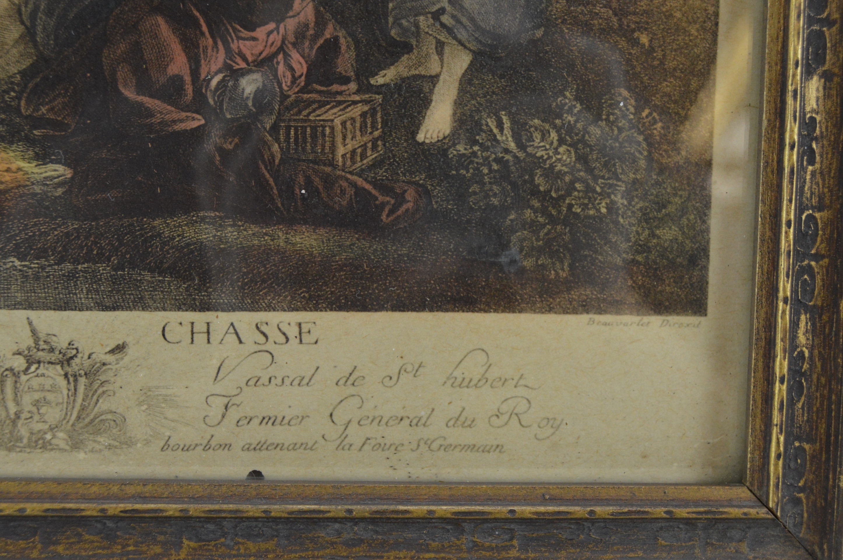 Trio of Framed French Art Prints