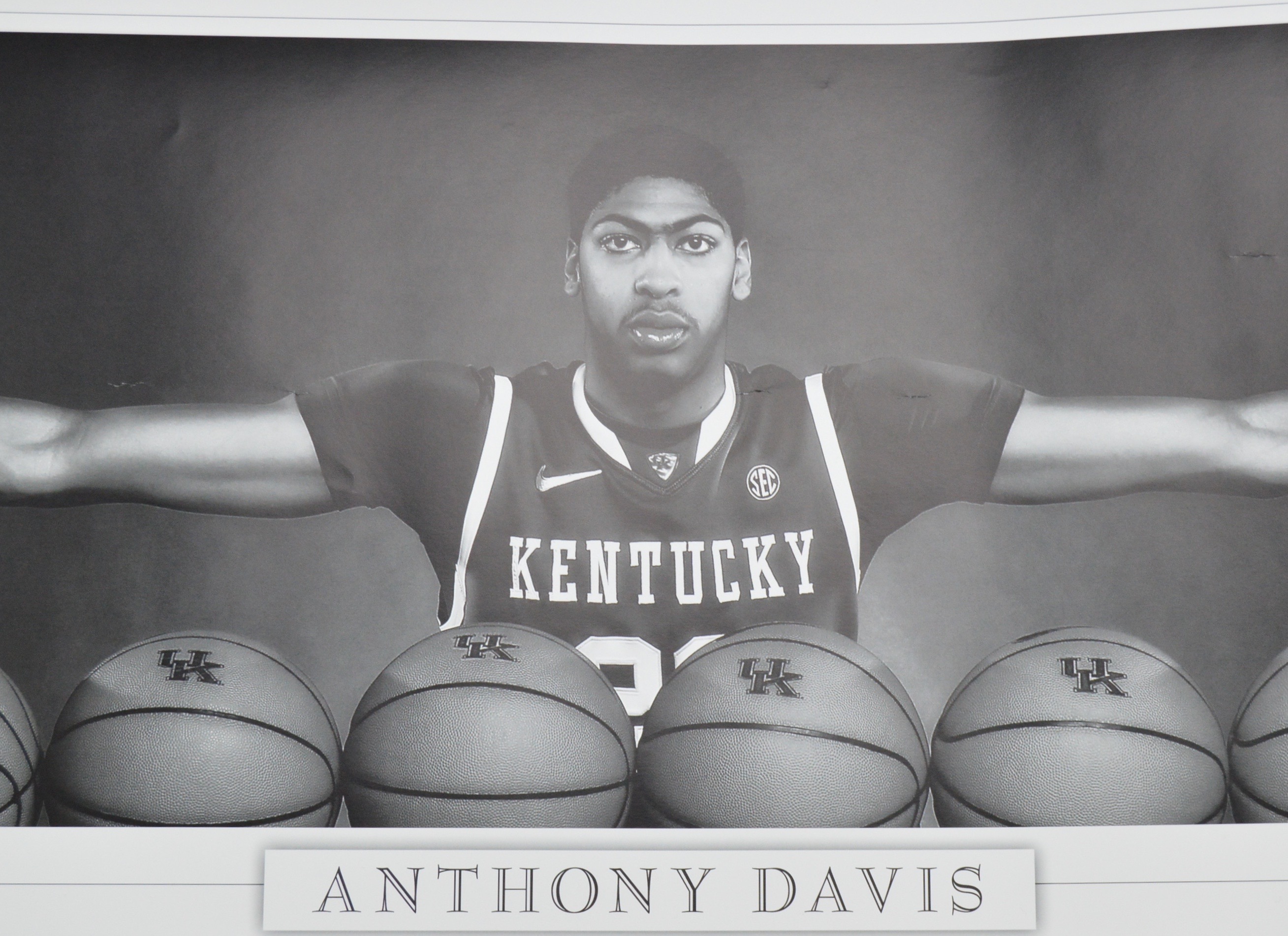 Limited Edition "Wingspan" Poster of Anthony Davis 2012