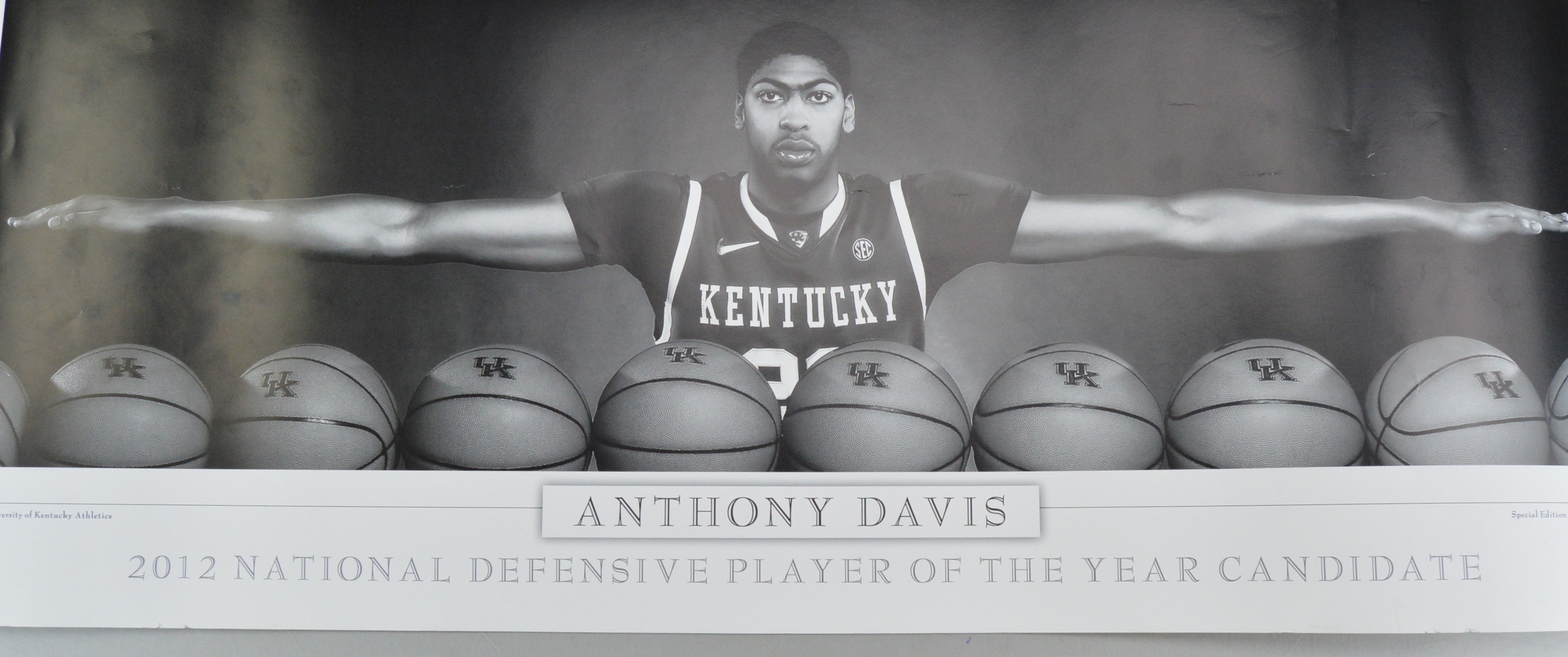 Limited Edition "Wingspan" Poster of Anthony Davis 2012