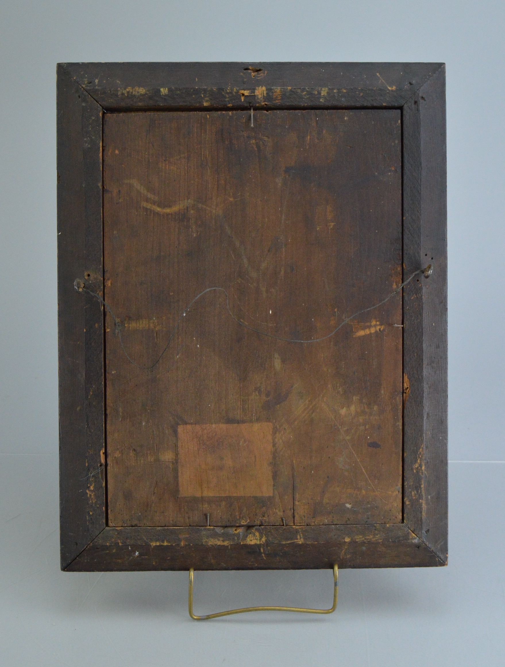 Trio of Framed Vintage Currier & Ives Hand Colored Lithographs