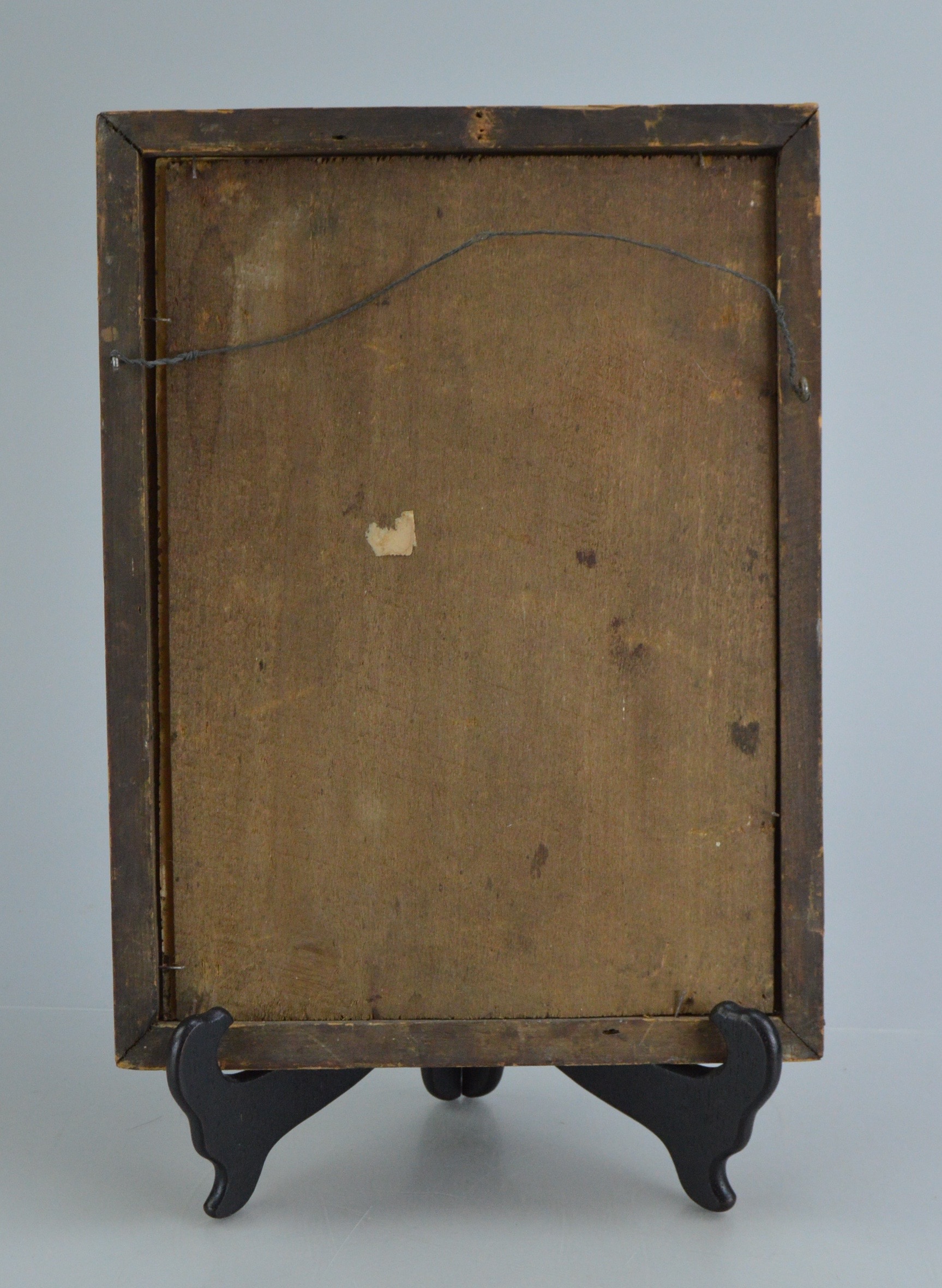 Trio of Framed Vintage Currier & Ives Hand Colored Lithographs