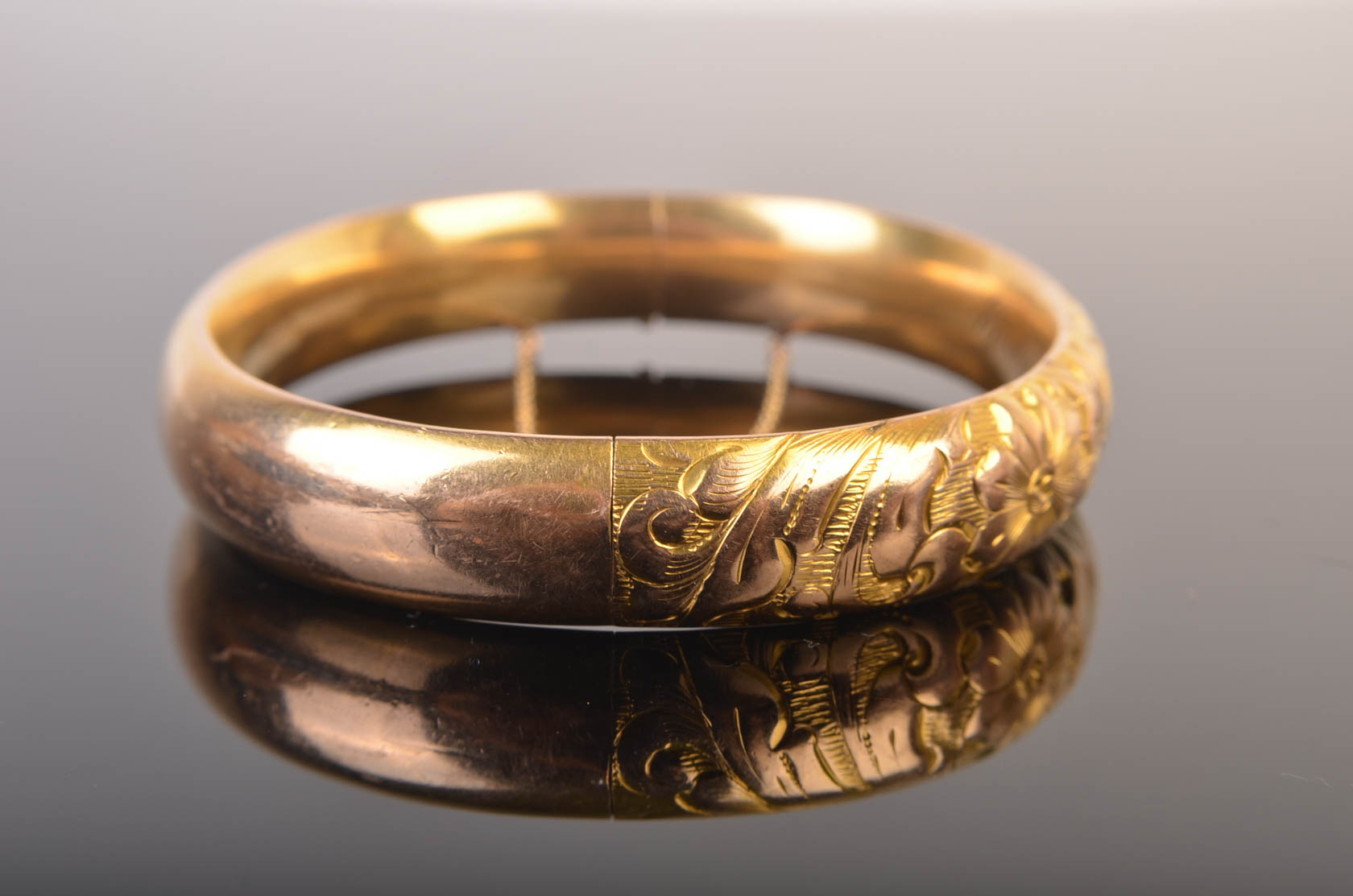 Vintage Gold Filled Bangle Bracelet
