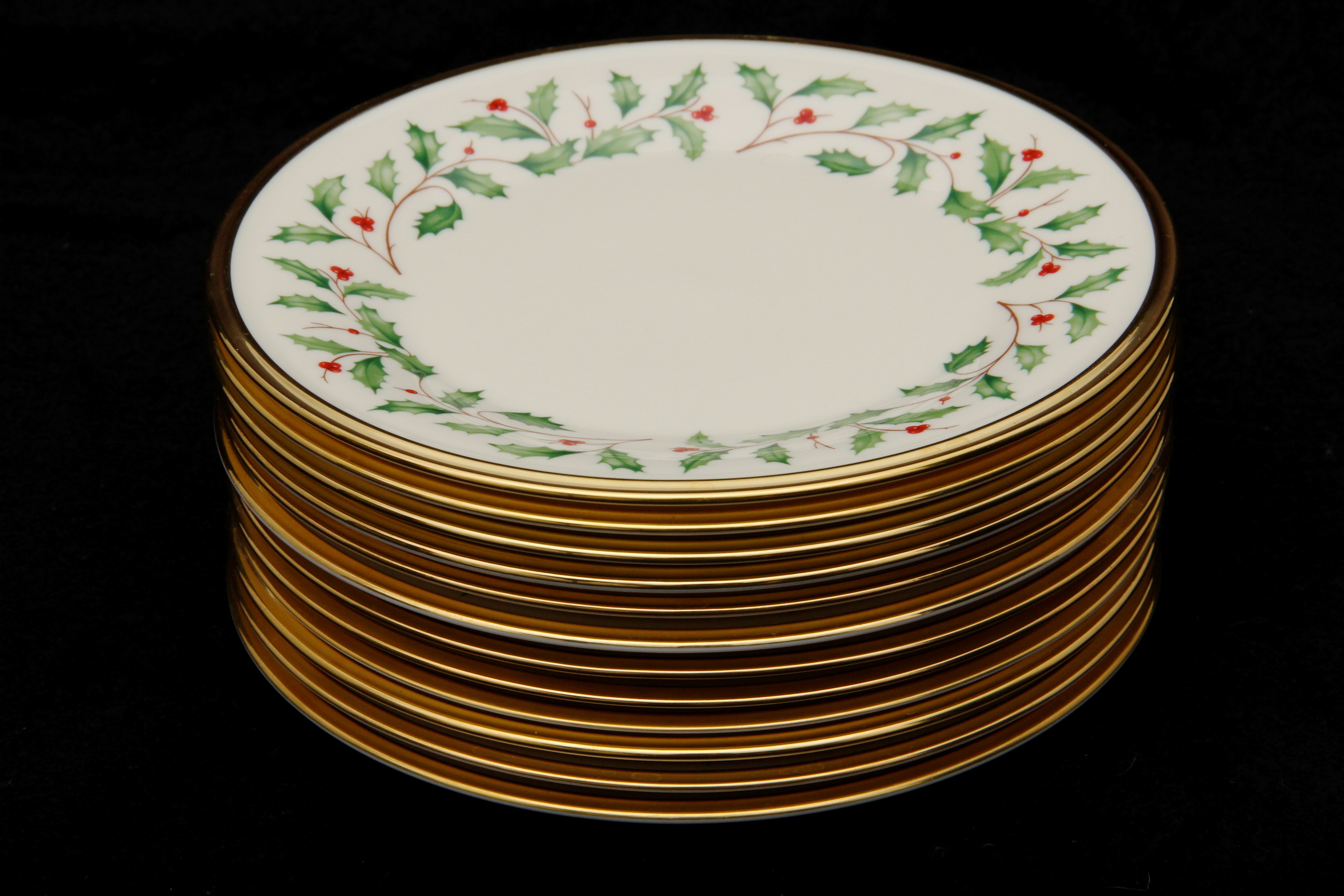 Lenox "Holiday" Salad Plates