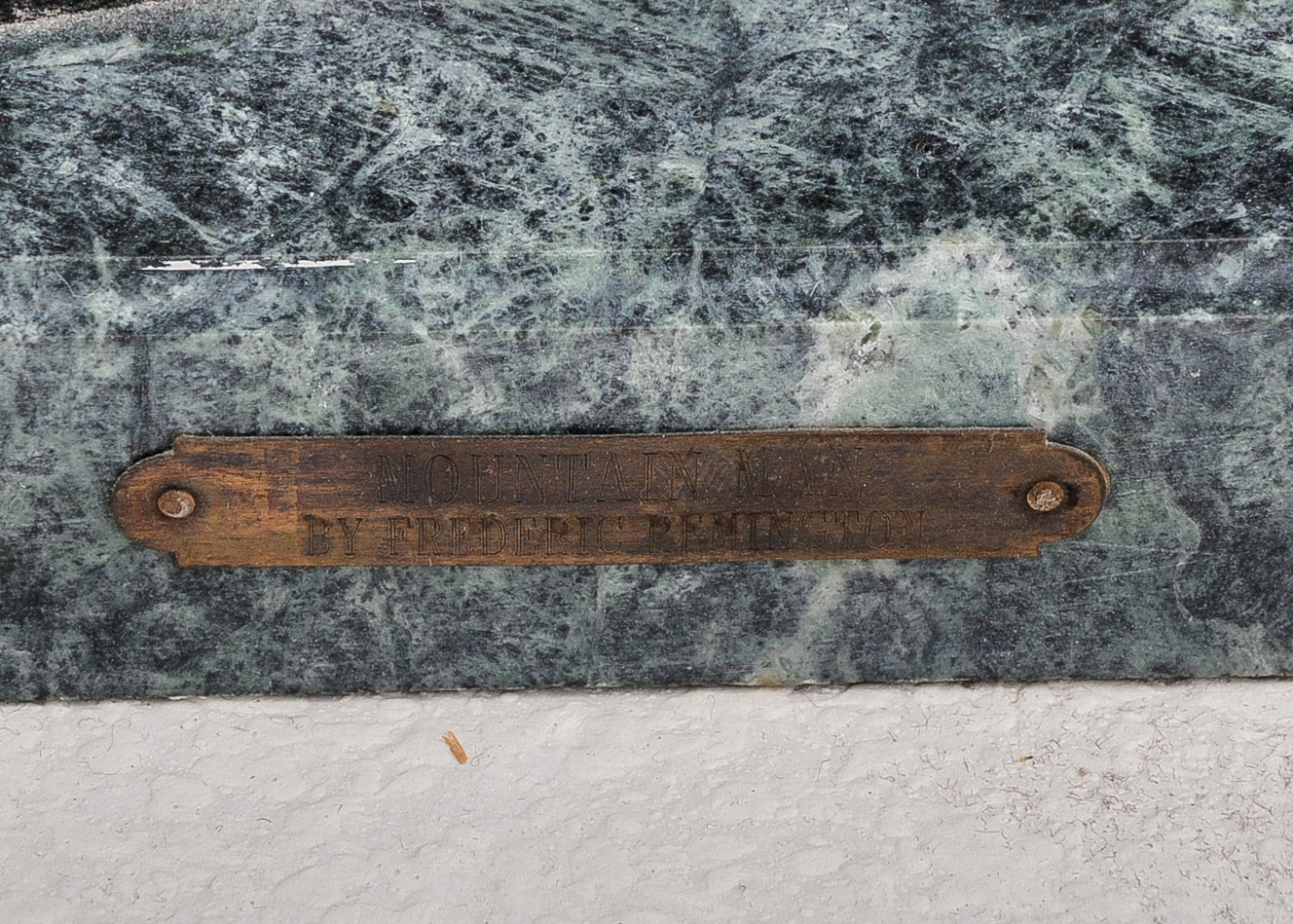 Frederic Remington "Mountain Man" Sculpture