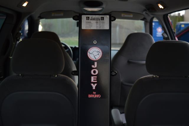 2003 Matador Red Ford Windstar LX MiniVan with Wheelchair Lift