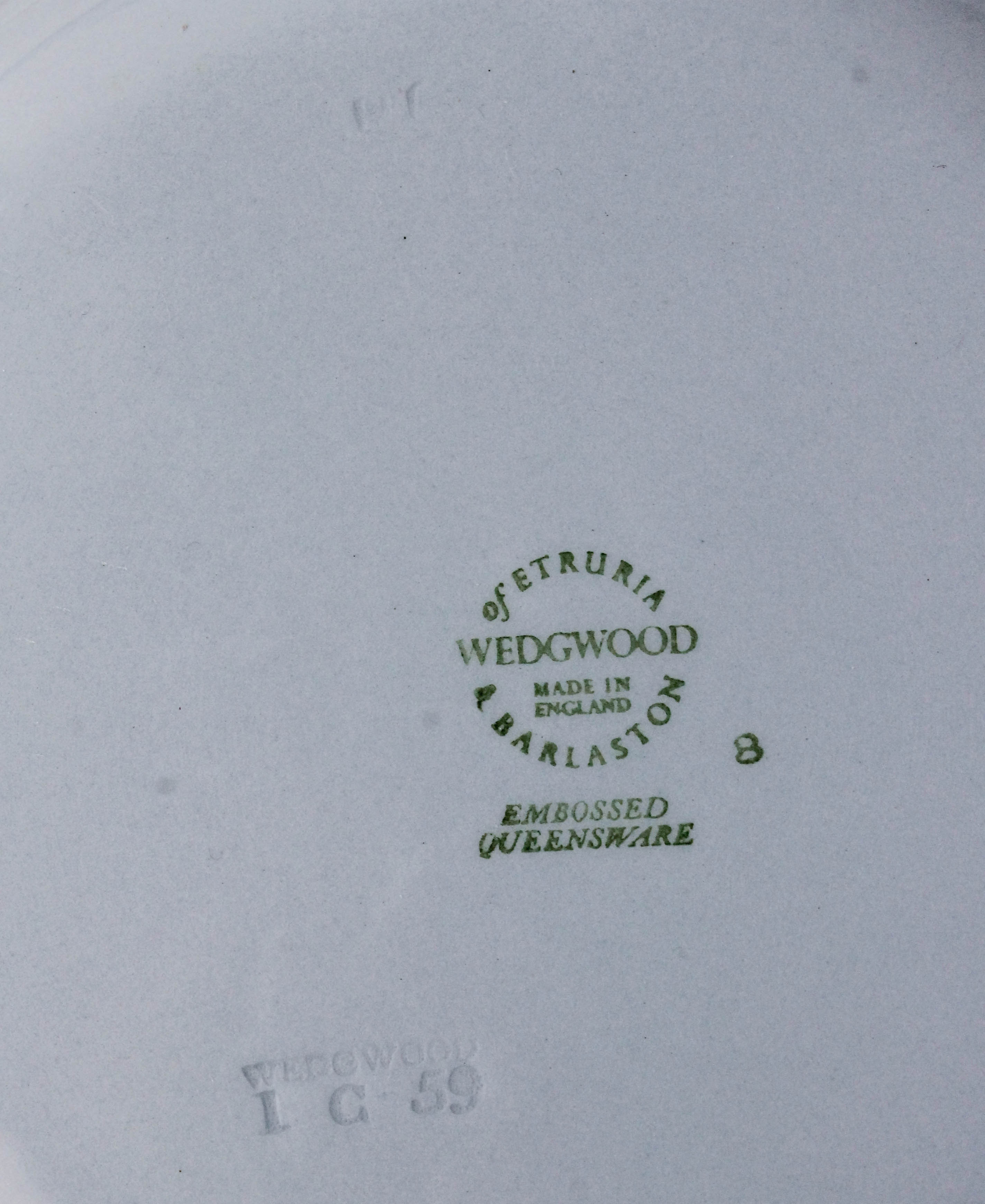 Wedgwood Embossed Queen's Ware Set