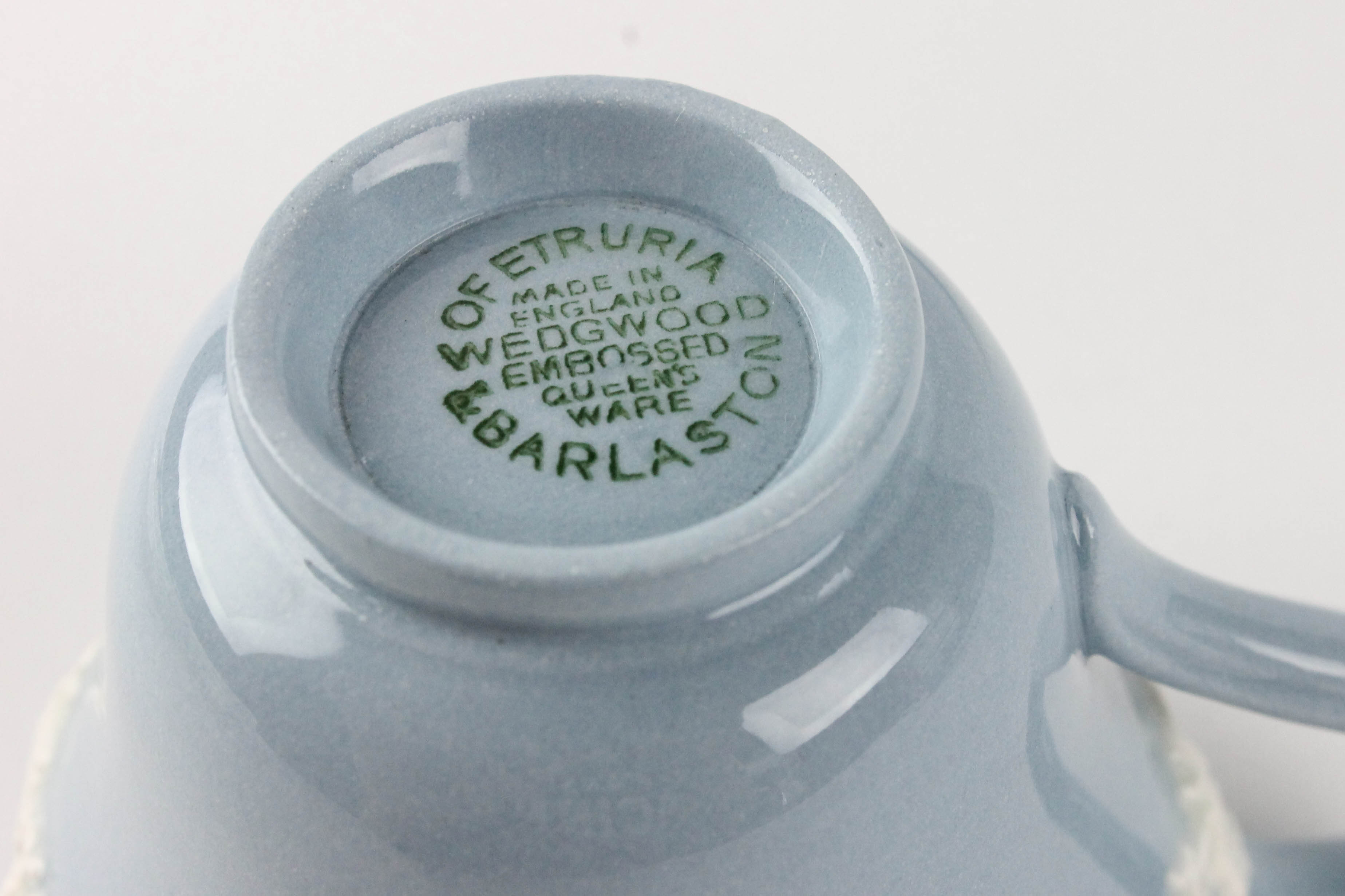 Wedgwood Embossed Queen's Ware Set