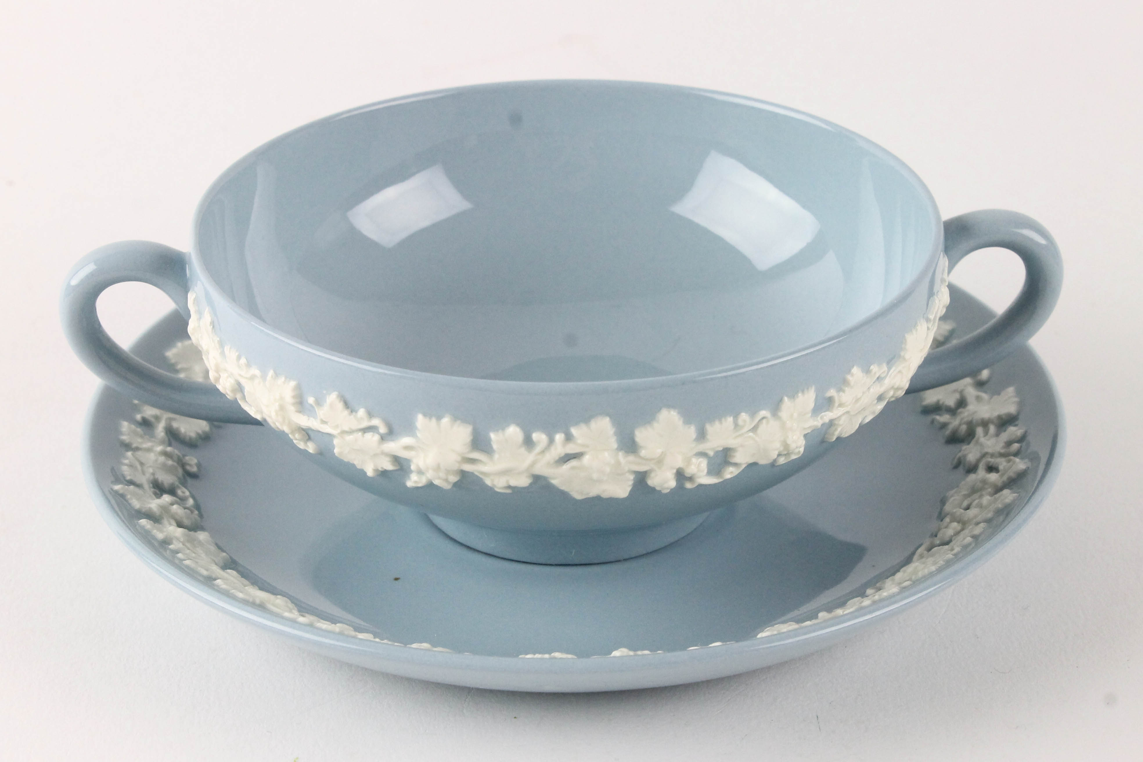 Wedgwood Embossed Queen's Ware Set