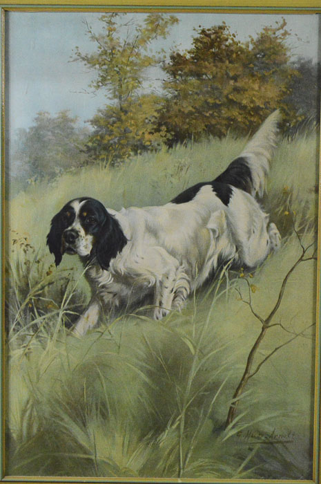 Original Oil Painting, Gustav Muss-Arnolt, American, 1858-1927