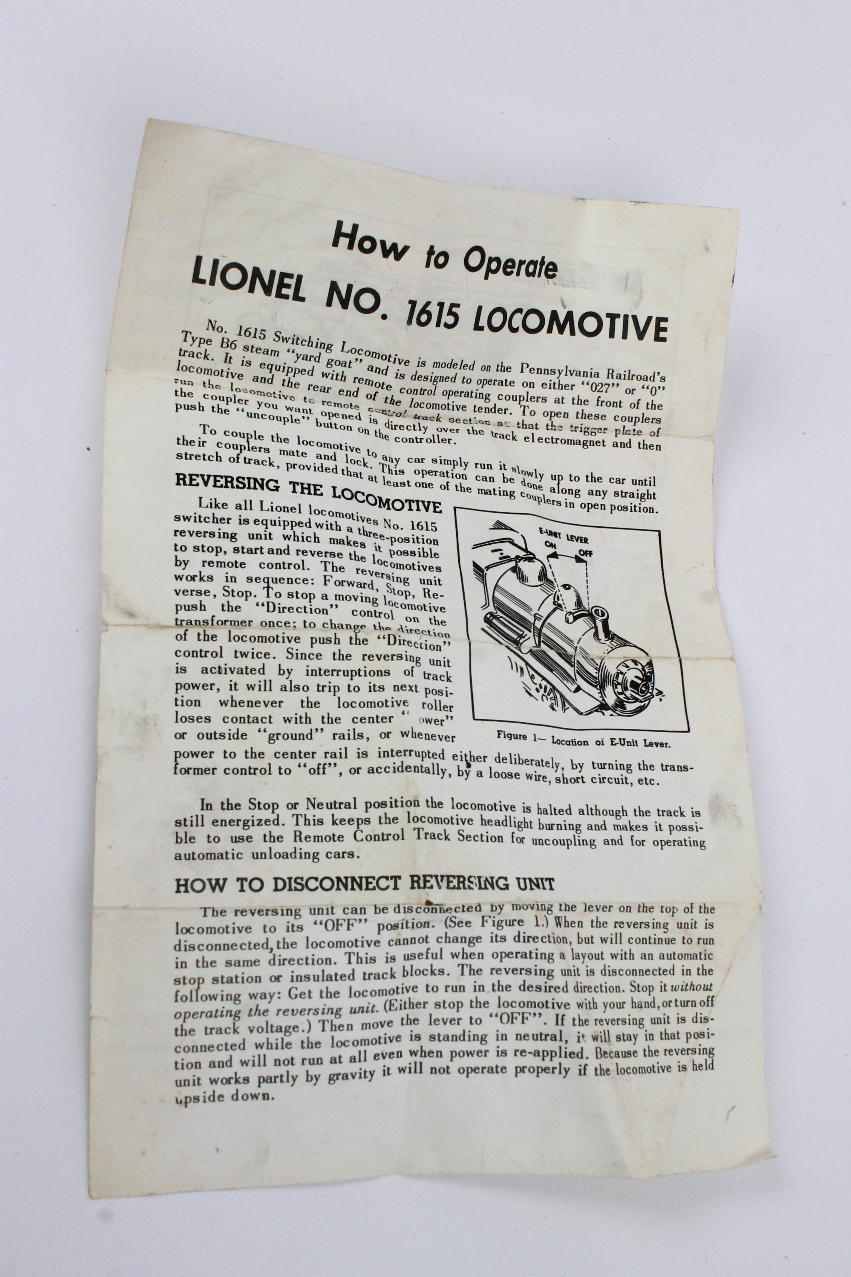 Vintage Lionel Trains Set