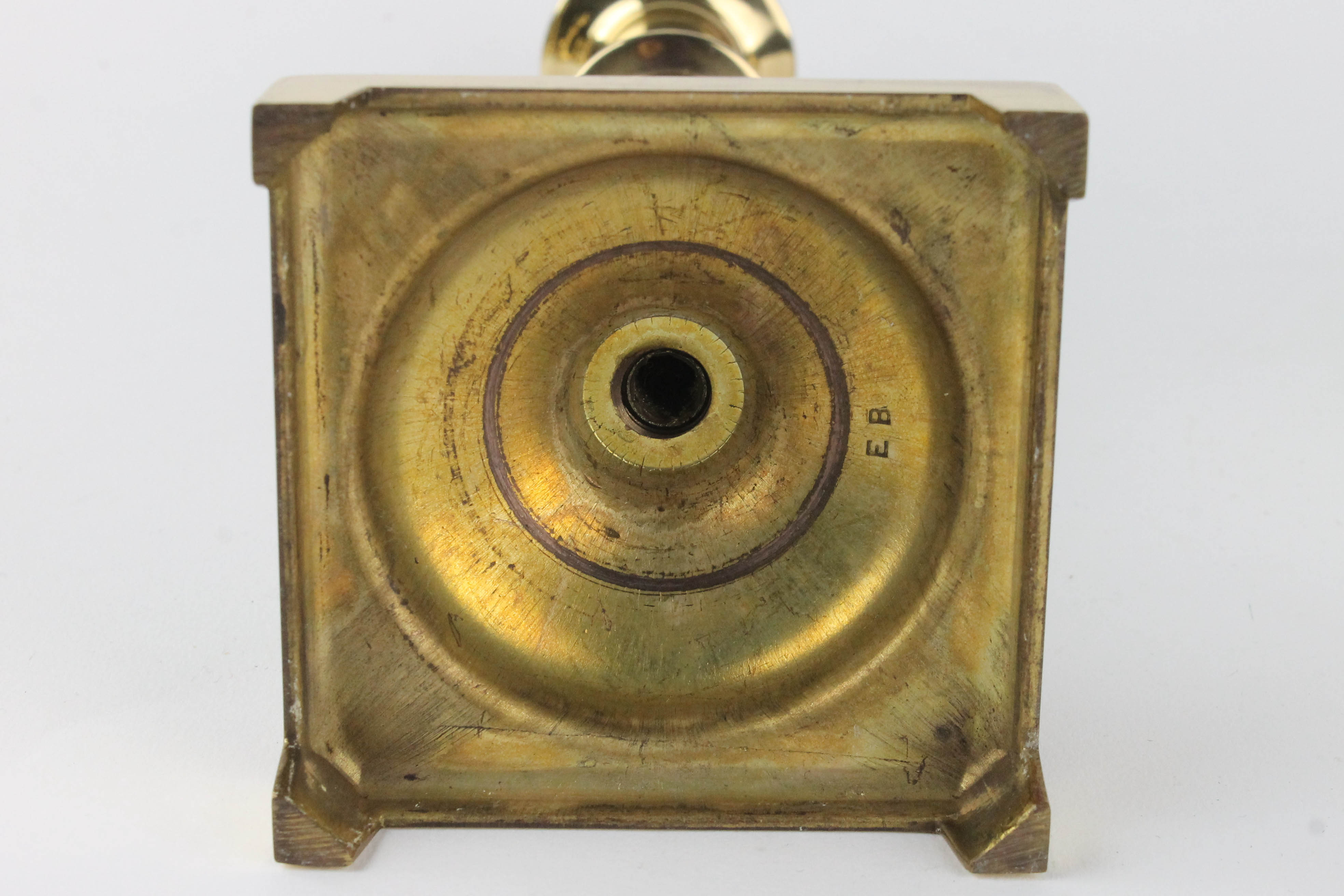 Four Baldwin Brass Candlesticks and More