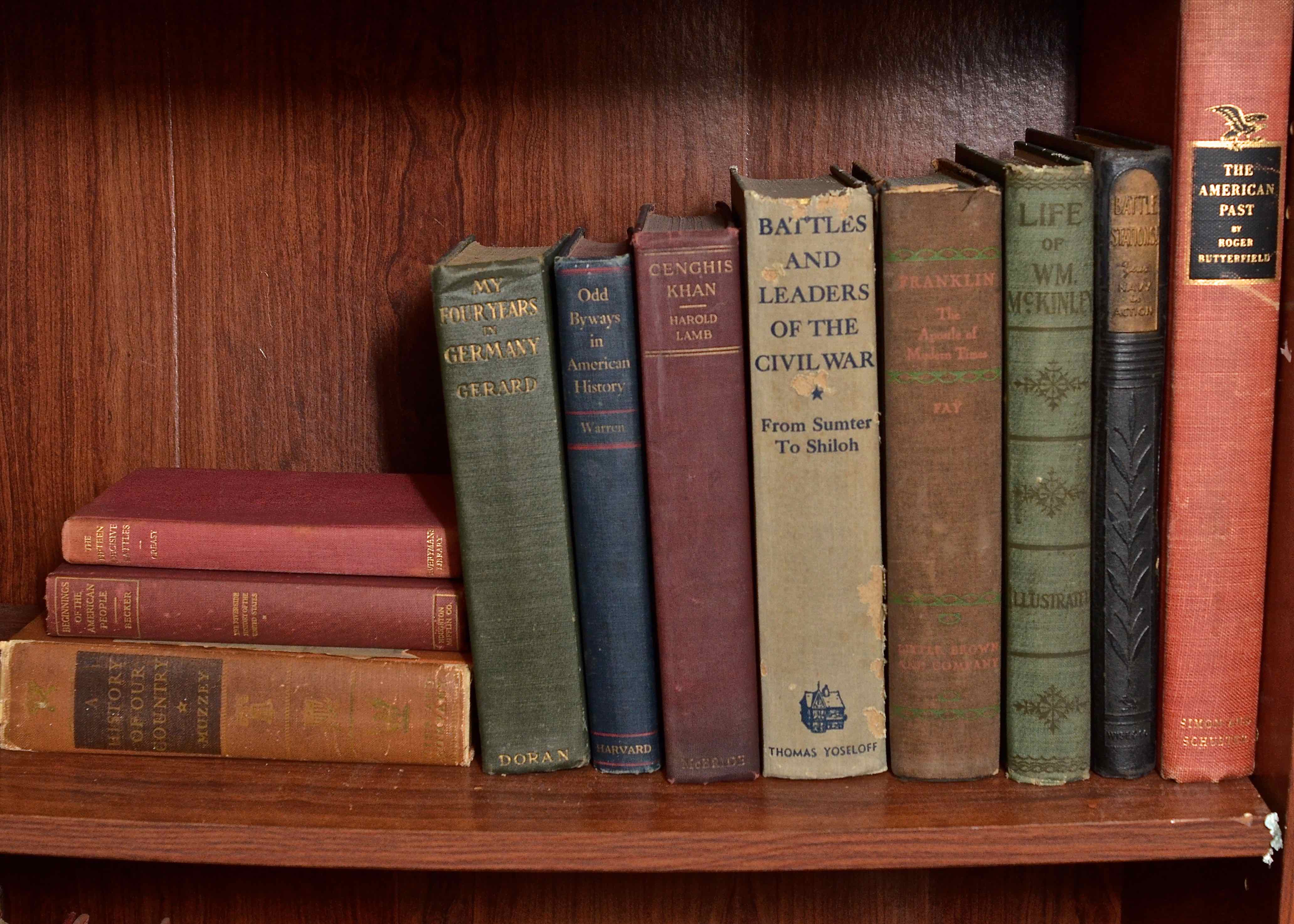 Collection of Historical War Books