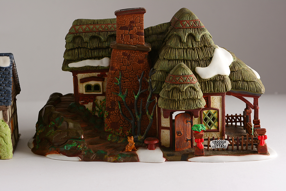Church and Cottage from the Dept 56 Dickens’ Village Series