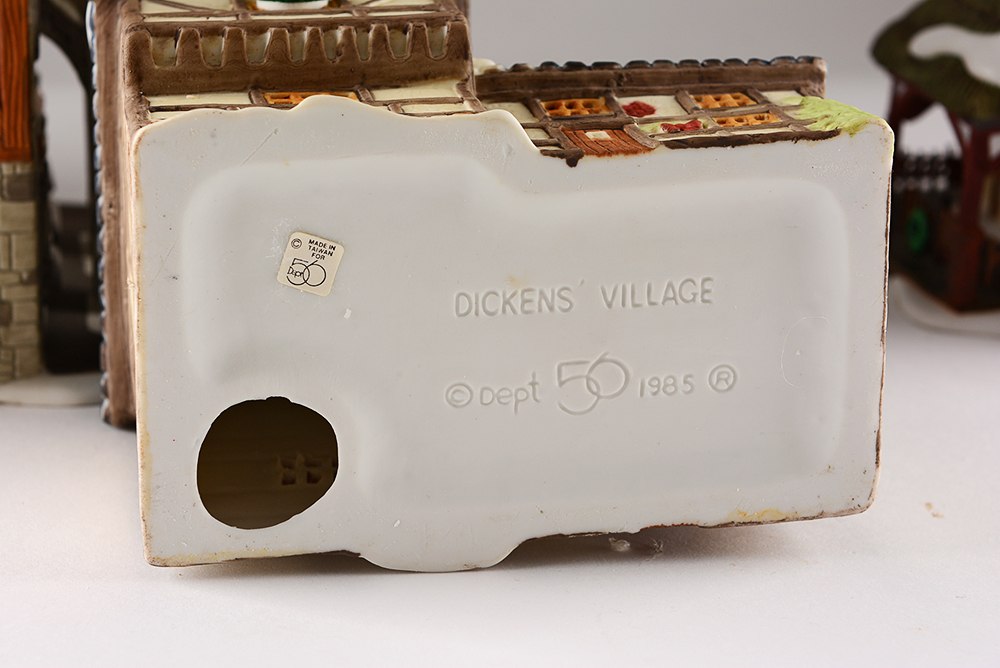 Church and Cottage from the Dept 56 Dickens’ Village Series