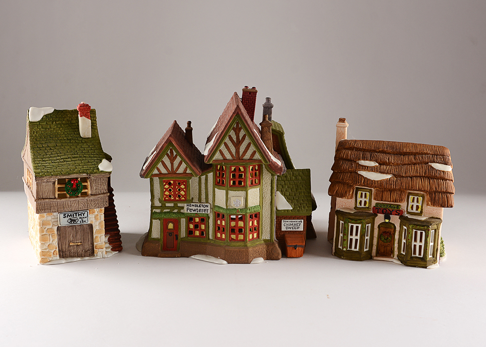 Retail Shops from the Dept. 56 Dickens’ Village Series