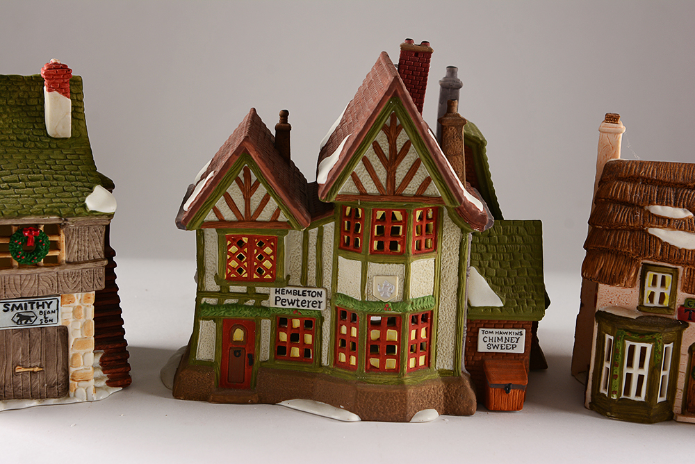 Retail Shops from the Dept. 56 Dickens’ Village Series